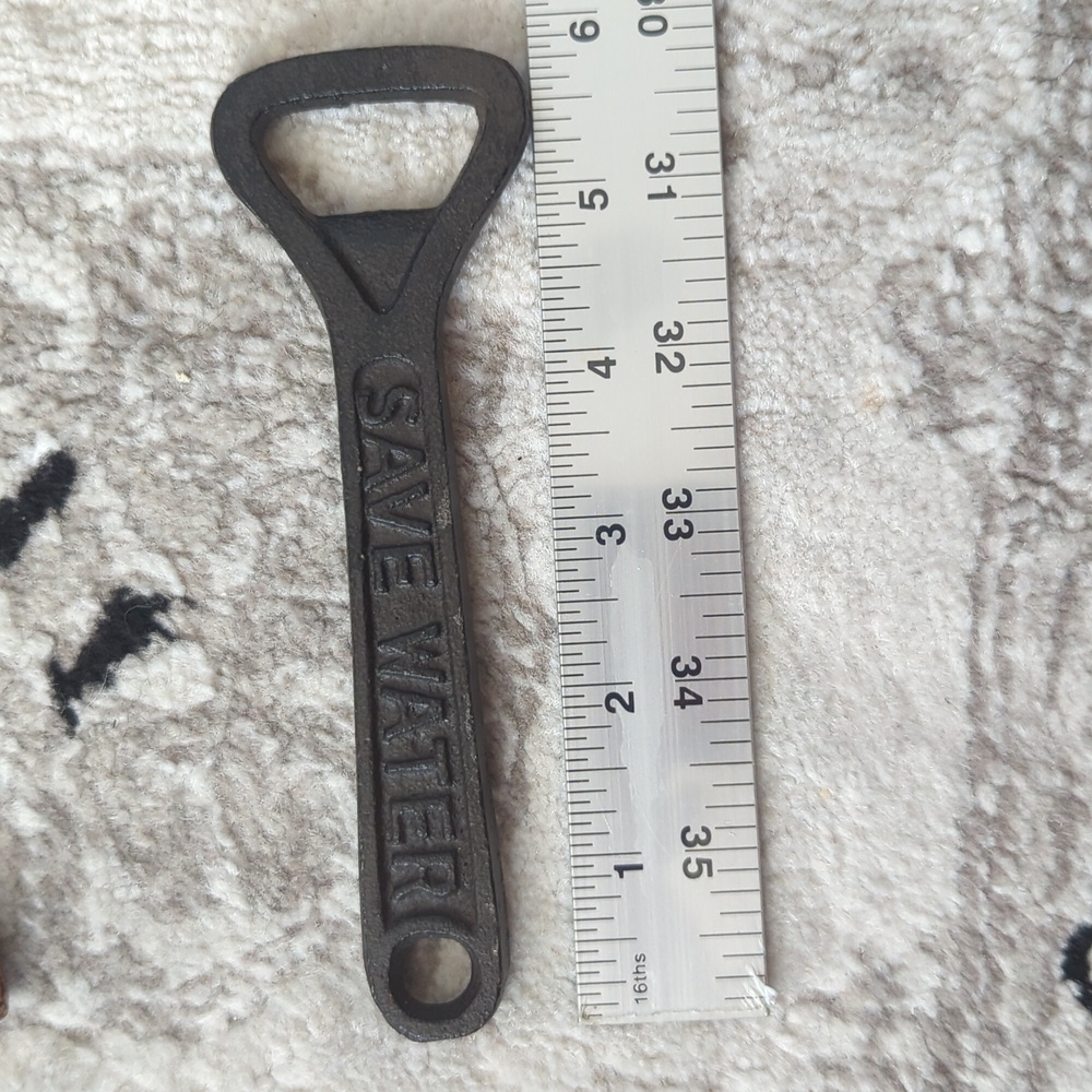 Vintage Bottle Opener Cast Iron